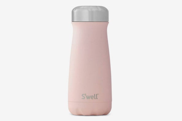 S’well Pink Topaz 16-Ounce Insulated Traveler Bottle.